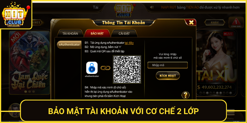 HitClub mailflo – Cổng Game Bài Đổi Thưởng Uy Tín Số 1 Năm 2026 7 Bao Mat Tai Khoan Voi Co Che 2 Lop