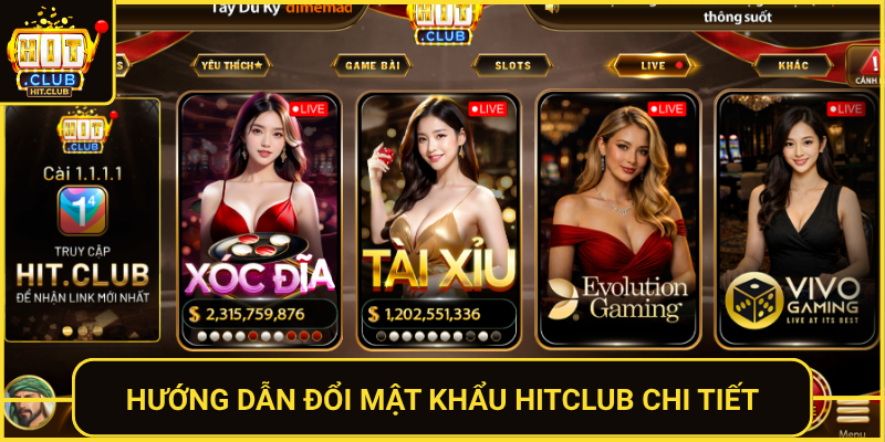 Đổi Mật Khẩu Hitclub Đơn Giản Và Bảo Mật Tối Đa 2026 2 Huong Dan Doi Mat Khau Hitclub Chi Tiet
